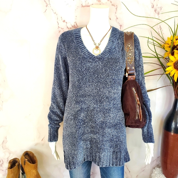 NWT! Super plush rib knit pullover sweater tunic - Picture 7 of 9